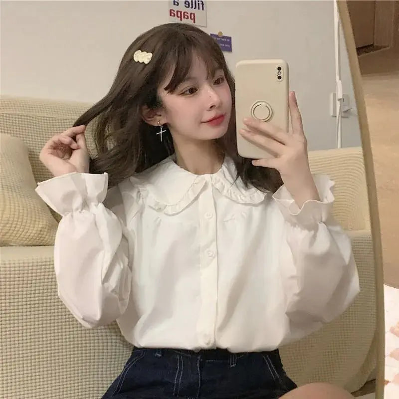 Vintage Women White Shirt