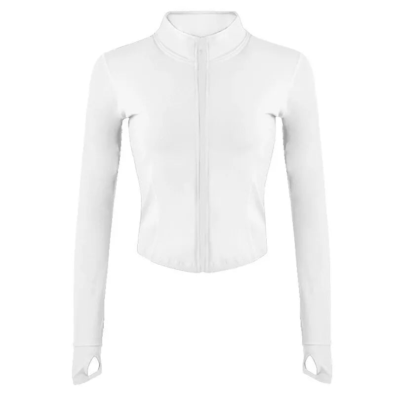 Slim Fit Long Sleeved Fitness jacket