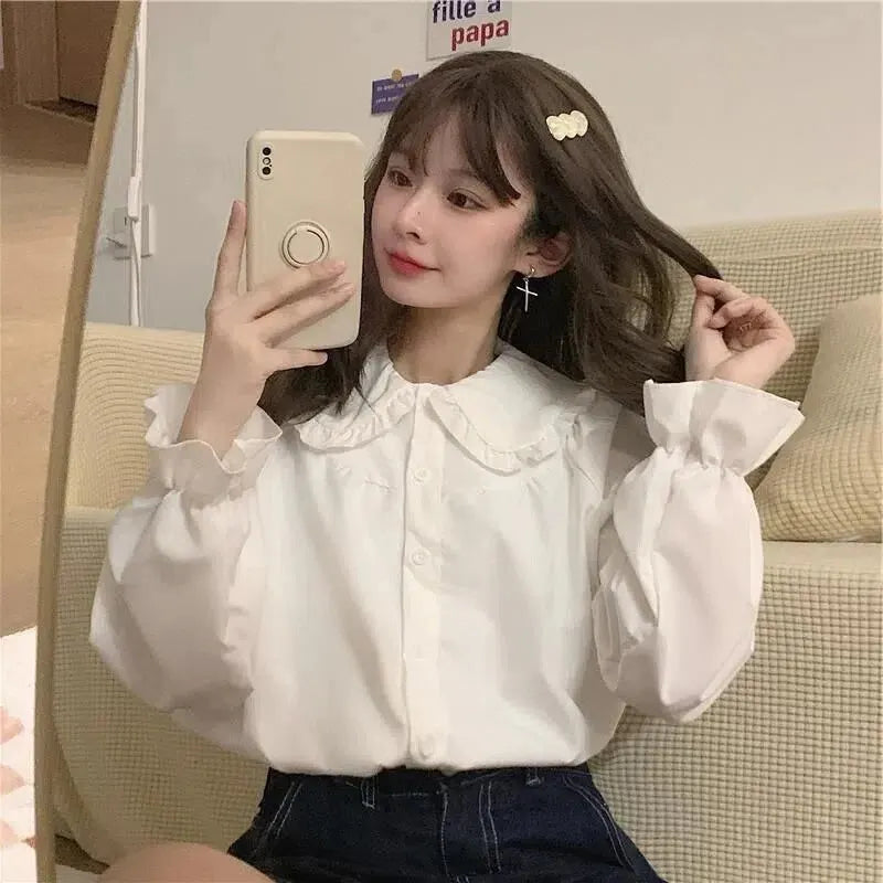 Vintage Women White Shirt